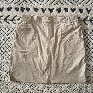 Willit Women's Skorts Golf Casual Skort Skirt KHAKI SIZE: X-SMALL